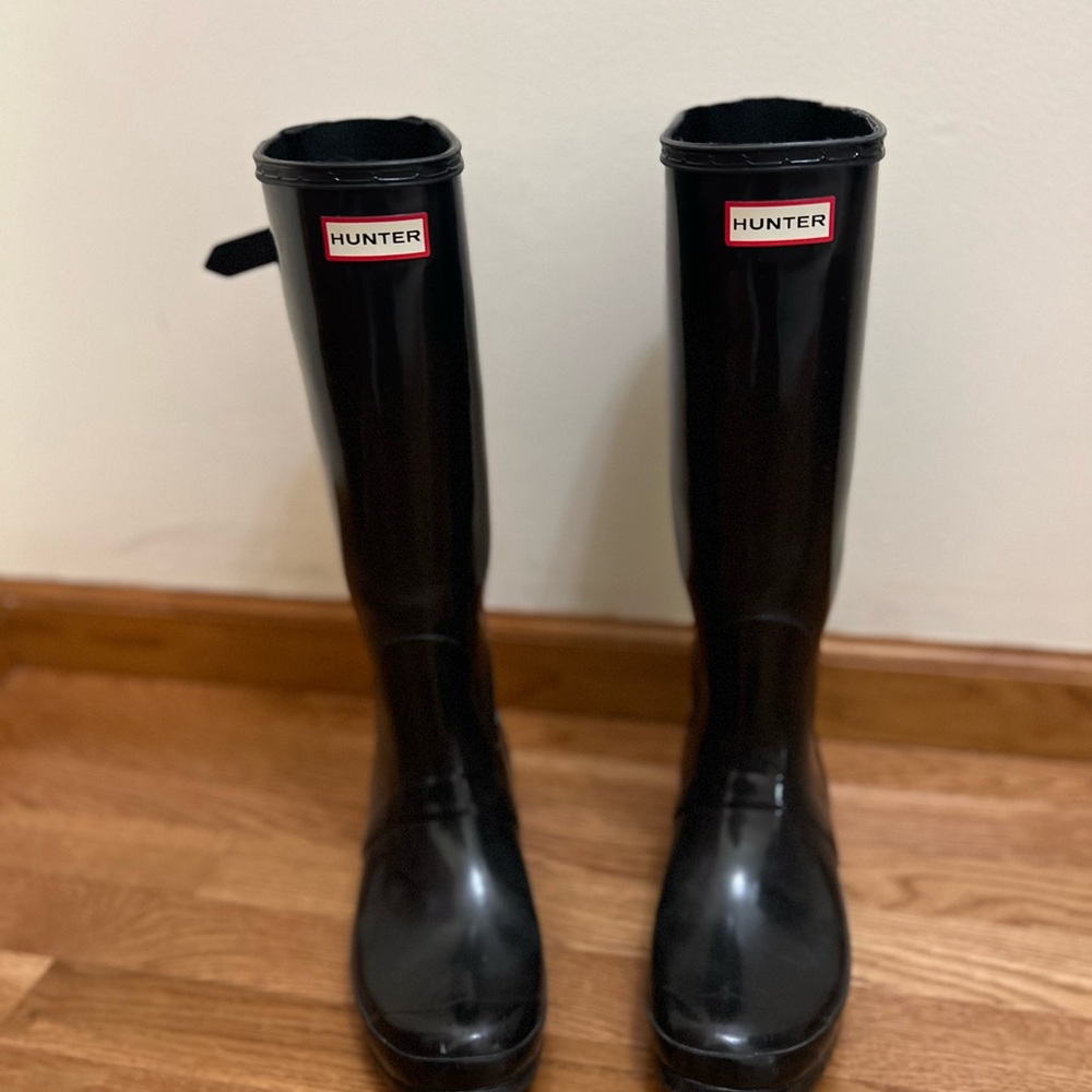 Hunter Classic Black Waterproof Boots